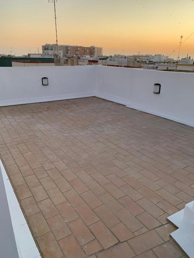 Atico Terraza Cadiz Centro Ascensor Playa De La Caleta公寓 外观 照片